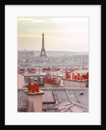 Eiffel Tower from Montmartre by Assaf Frank